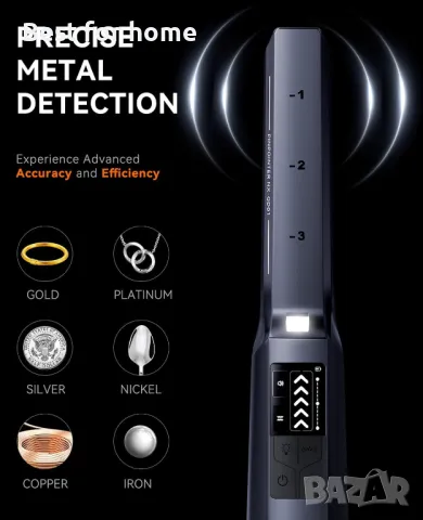  Акумулаторен пинпойнтер метален детектор SUNPOW, снимка 4 - Друга електроника - 49858745