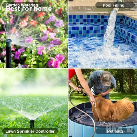  Интелигентен  WiFi автоматичен таймер за напояване   Shrivee, снимка 7 - Напояване - 51064778