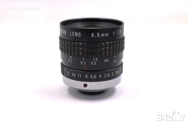 COSMICAR 8.5mm , f-1,5 C-mount, снимка 5 - Обективи и филтри - 51222448