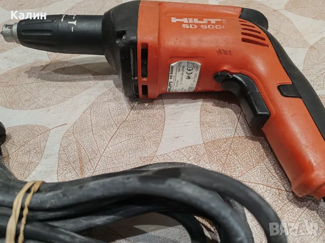 Hilti sd 6000 винтоверт за гипсокартон., снимка 5 - Винтоверти - 49638055