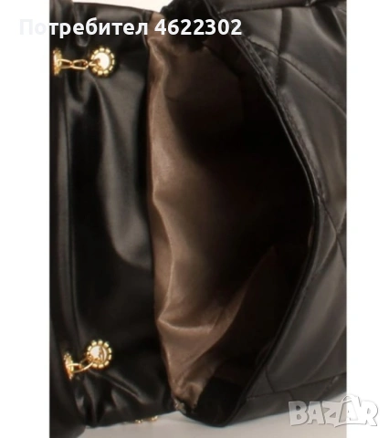 Дамска ватирана чанта , снимка 3 - Чанти - 53959289