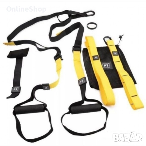 Комплект за функционални тренировки TRX, Упражнения за съпротива, снимка 7 - Фитнес уреди - 52181494