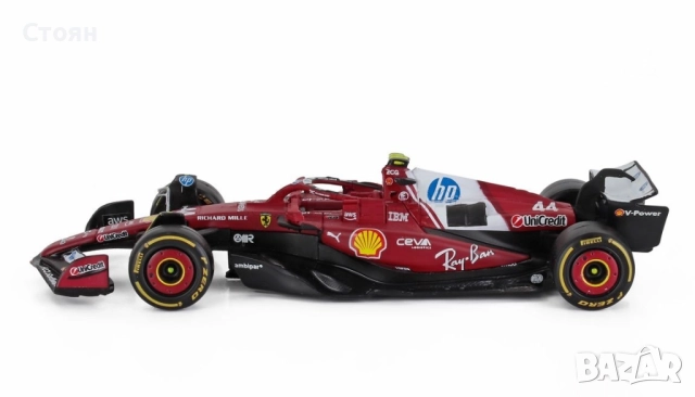 Продавам Ferrari SF-25, мащаб 1/43, снимка 3 - Коли, камиони, мотори, писти - 52998946