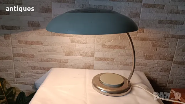 Стара настолна лампа - BAUHAUS - VEB Leuchtenbau - 1960"г. - №3 - Антика