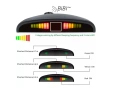 Ултразвуков Парктроник с Четири Датчика и LED Дисплей, снимка 4
