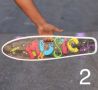 Скейтборд пениборд със светещи колела (001) - 4 цвята, снимка 5