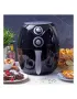 Фритюрник AirFryer, 1600W, 3л., горещ въздух, таймер, до 200°C, черен, снимка 3