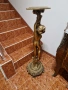 Уникална антикварна колона поставка постамент , снимка 6