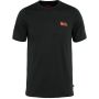 Тениска Fjall Raven - Abisko Wool Logo, в Черен цвят, снимка 1 - Екипировка - 45338079