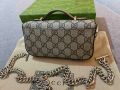 Оригинална Gucci Petite мини Чанта За Рамо Кожа Гучи Mini Горна Дръжка, снимка 5