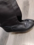 Черни ботуши от естествена кожа, снимка 8