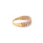 Златен дамски пръстен 2,32гр. размер:56 14кр. проба:585 модел:24278-1, снимка 3