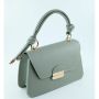 Елегантна фешън чанта с авнгардни дръжки в модерни цветове, снимка 4