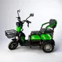 Електрическа триместна триколка blueElectric C1 1800W | 48V | 24Ah | GREEN, снимка 2