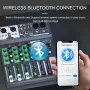 Смесителен пулт RP - MIX 6BT,DJ Mixer, Bluetooth, Usb player, 3 Band EQ, FX, Plug and Play , снимка 6