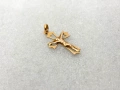 Българско Златно Кръстче-1,04 грама, 14К (проба 585), снимка 3