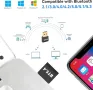 Yiko 5.4 Bluetooth адаптер, USB адаптер за настолен компютър, Plug & Play Mini Bluetooth 5.4+EDR Дон, снимка 3