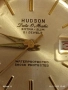 Стар механичен часовник мъжки HUDSON позлатен работи иска почистване 51439, снимка 3