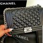 Chanel le boy дамска чанта лукс код 110, снимка 5