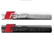 Нови емблеми ”RS Edition” за АУДИ - 90 мм./16 мм., снимка 1