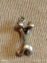 Винтидж сребърна висулка талисман във формата на КОКАЛ за КУЧЕ ретро стил Бижу 50953, снимка 7