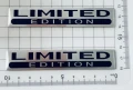 Нови емблеми за кола ”LIMITED EDITION” - 100 мм. / 18 мм., снимка 2