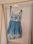 Дънкова рокля S-M , снимка 1