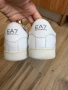 Мъжки оригинални кожени бели кецове EA7 ! 44 н, снимка 7