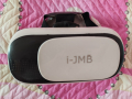 Очила за виртуална реалност i-JMB VR 3D, 3.5-6 инча, Бели, снимка 2