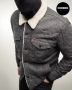 Дънково яке с топла подплата LEVI’S Sherpa Trucker Denim Jacket – Размер  L – Ново с етикети, снимка 2
