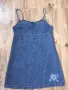 Детска дънкова рокля BENETTON оригинал, size 8г./128см, много запазена, снимка 1