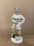 Винтидж порцеланова статуетка „Момиче с кофа“, СССР, снимка 1