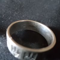 мъжки сребърен пръстен, снимка 5 - Пръстени - 45462963