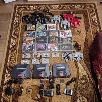 Nintendo 64, джойстици, игри с кутии и още, снимка 1 - Nintendo конзоли - 45112281