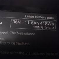 Батерия за багажник за електрически велосипед 36 волта , снимка 2 - Части за велосипеди - 45469885