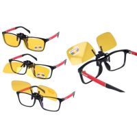 Жълт клипс за слънце с поляризация , снимка 3 - Слънчеви и диоптрични очила - 45079948