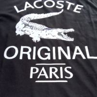 Lacoste мъжка тениска / мъхжки тениски / бели / черни / маркови, снимка 3 - Тениски - 45490114