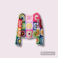 Плетена блуза , снимка 5 - Блузи с дълъг ръкав и пуловери - 41348806
