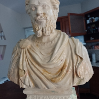 Римска статуя на император репродукция, снимка 2 - Антикварни и старинни предмети - 45036258