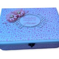 Кутия за бебешки  спомени, снимка 2 - Подаръци за кръщене - 45168376