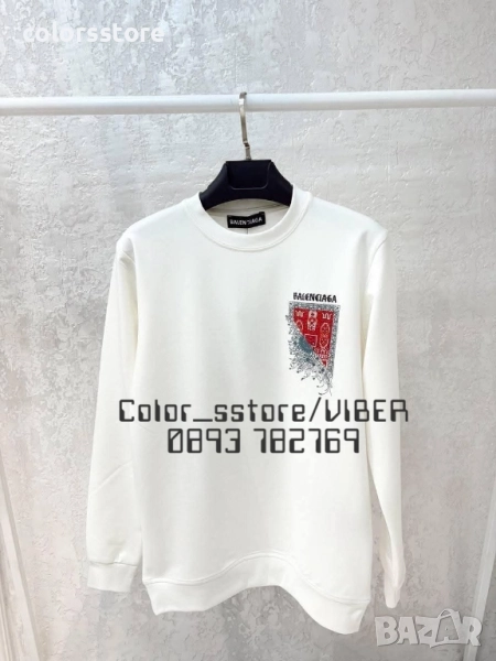 Мъжка блуза с дълъг ръкав Balenciaga/IM82x, снимка 1