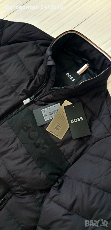 Hugo Boss H - Cenitos Zip Up  Mens Jacket Size 48 -  M НОВО !ОРИГИНАЛ! Мъжко преходно Яке!, снимка 1