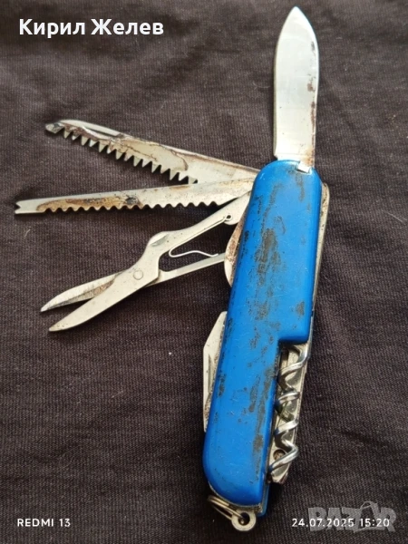 Мултифункционално джобно ножче тип швейцарско за КОЛЕКЦИОНЕРИ 34297, снимка 1