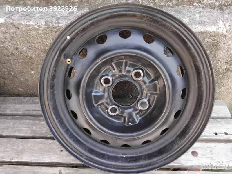 Железни джанти за Нисан   13 цола, снимка 1