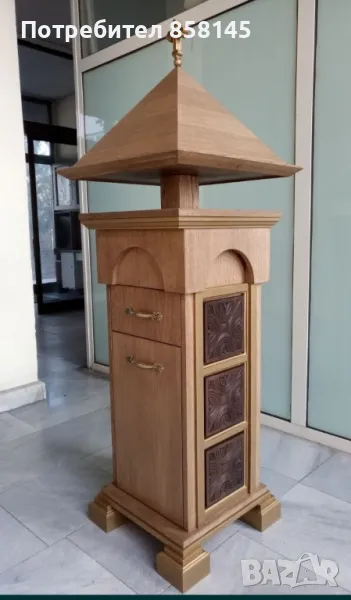 Аналой,клир,певница, снимка 1