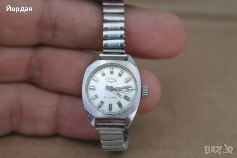 Швейцарски автоматичен часовник ''BWC , снимка 1
