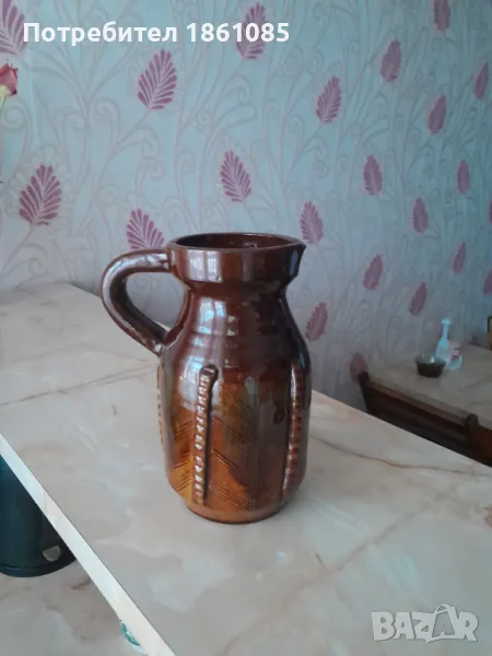 Красива керамична кана, снимка 1