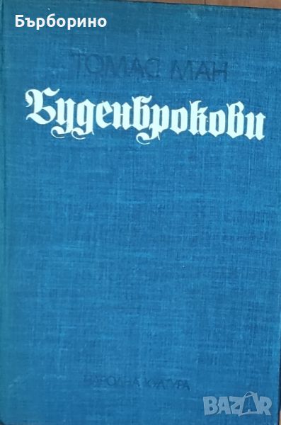 Томас Ман-Буденброкови, снимка 1