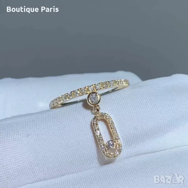 Messika пръстен с мойсанити, снимка 1