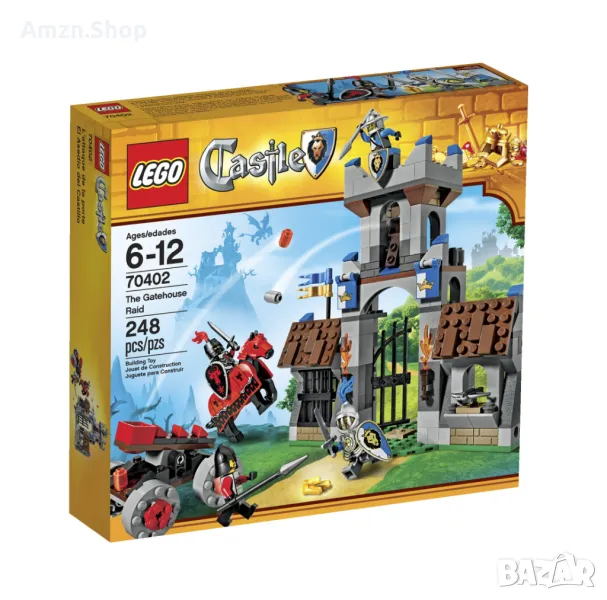 LEGO 70402 The Gatehouse Raid Lego Castle Minifigure knight Horse Barding , снимка 1